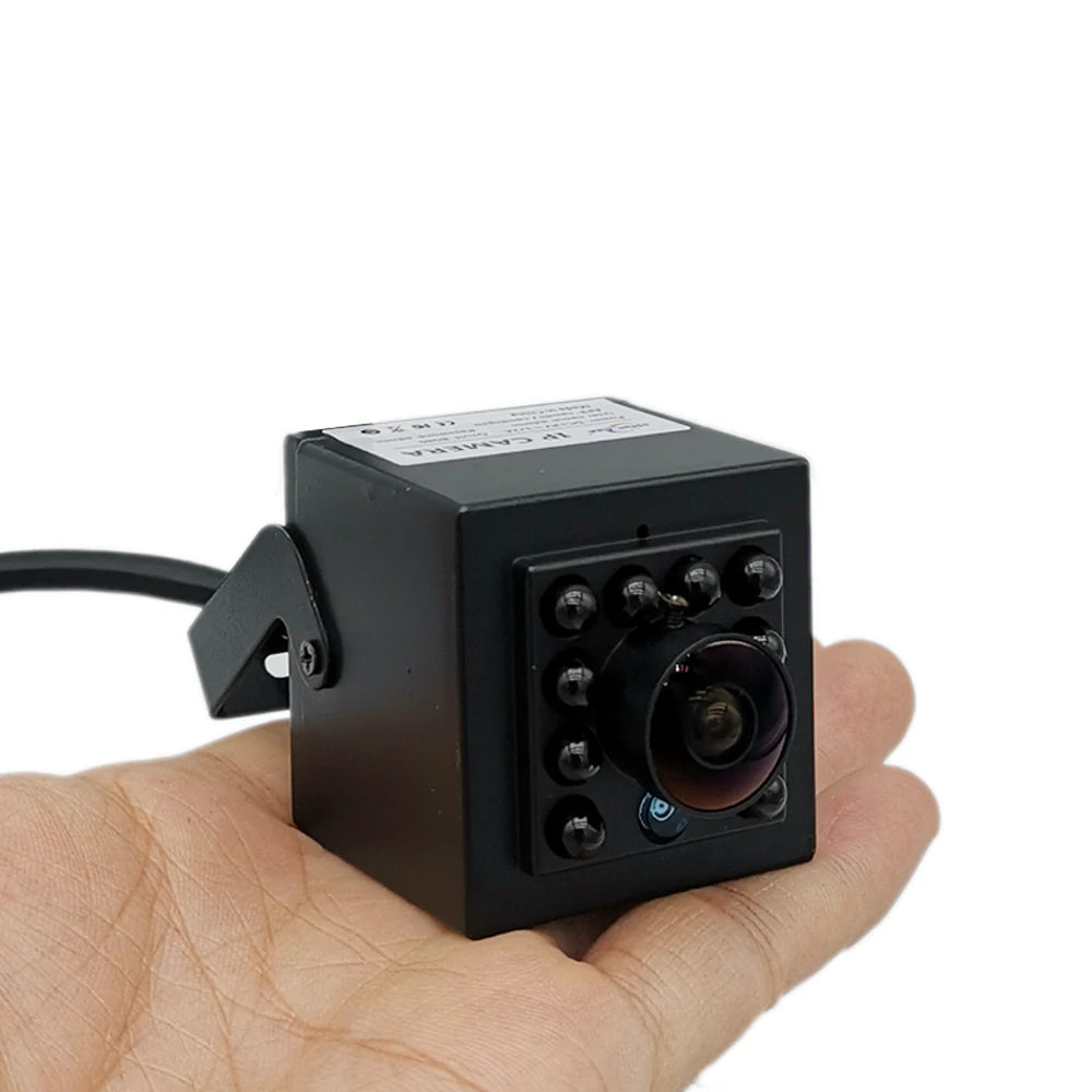 8MP PoE 4K DomeCamera met microfoon en Onzichtbaar IR Nachtzicht