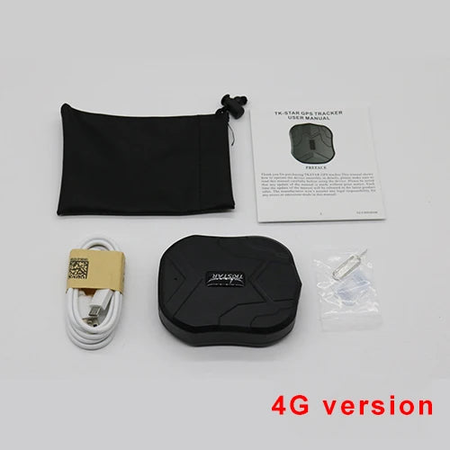 Car Tracker 4G GPS Tracker Car 10000mAh 4G TKSTAR TK905B GPS Locator Waterproof GPS Tracker Auto Magnet Free Web APP PK TK915 