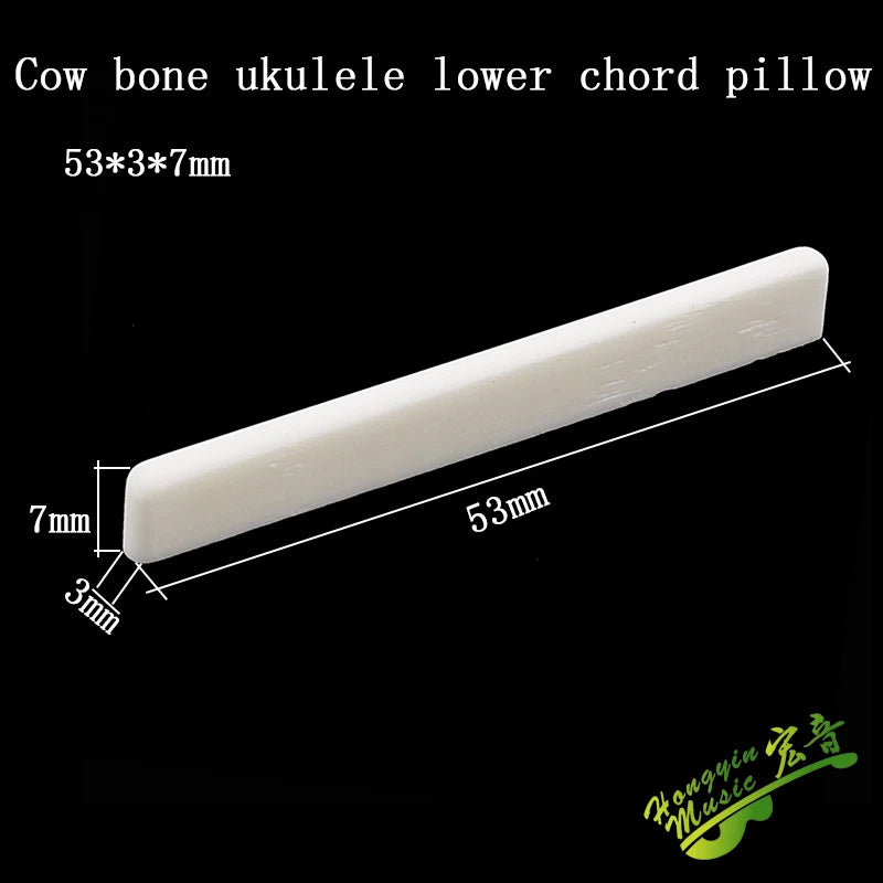 Bone Ukulele Nut and Saddle - Part Options