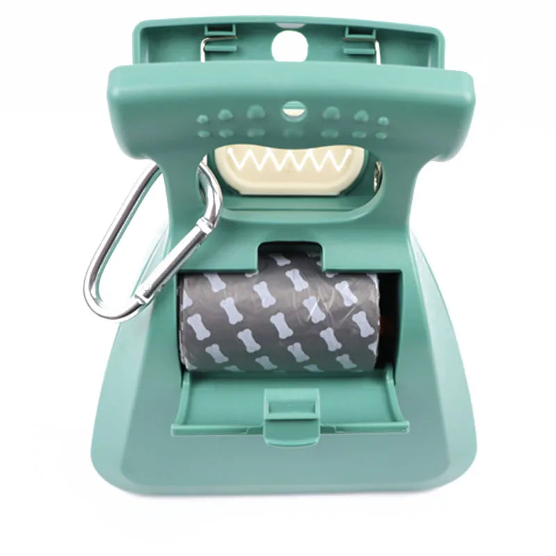 Dog Pet Travel Foldable Pooper Scooper With 1 Roll Decomposable bags Poop Scoop Clean Pick Up Excreta Cleaner 