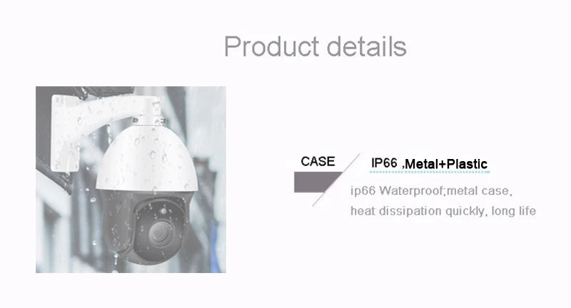 4K PTZ sigurnosna kamera s naprednim praćenjem