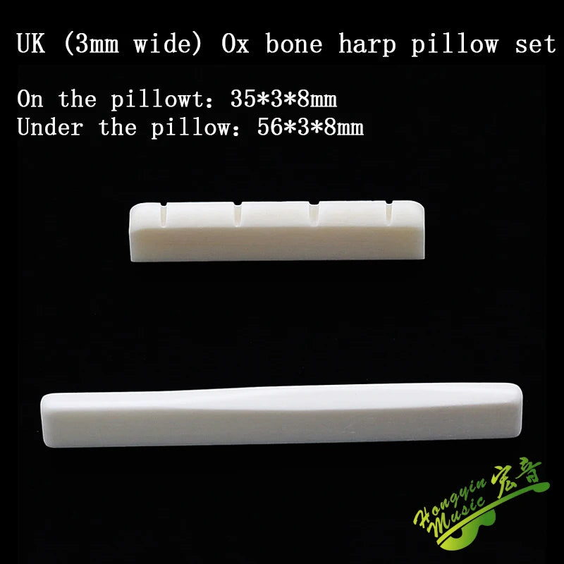 Bone Ukulele Nut and Saddle - Part Options