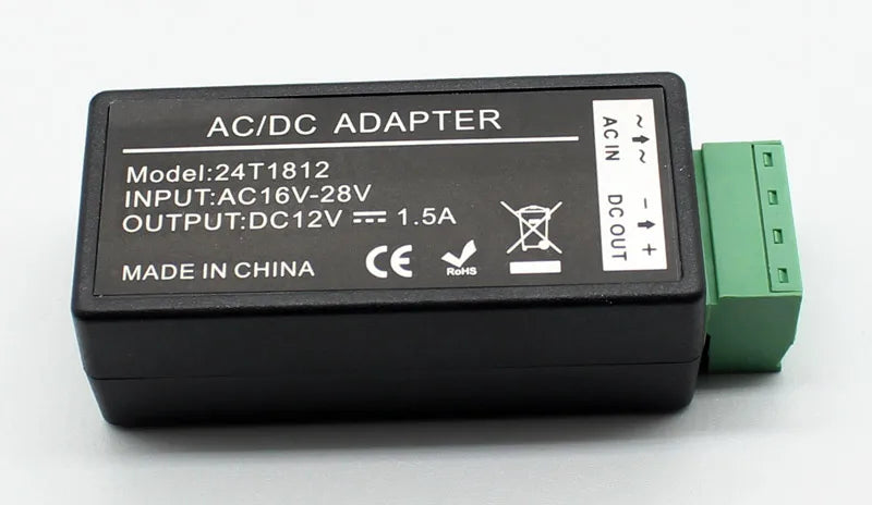 Convertisseur de puissance 16–28 V CA vers 12 V CC, 1.5 A