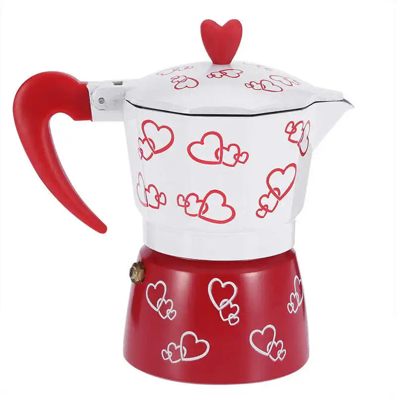Aluminium Stovetop Coffee Pot, Small or Large