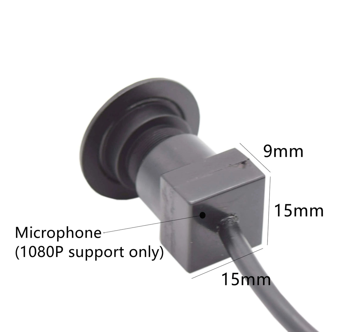 1080P USB Mini Camera Wide Angle Webcam