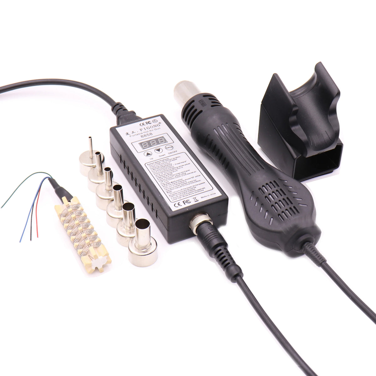 8858 Hot-Air Rework Station - Model Options