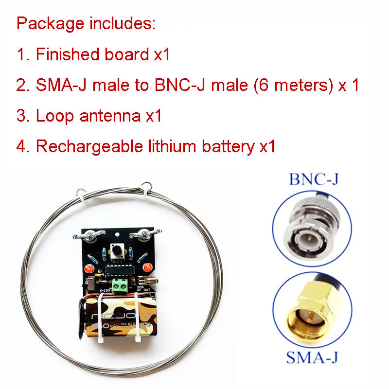 Antenna a loop attiva AMLA150 Opzioni