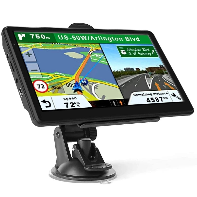 Navigație GPS pentru mașină/cutie 7.0" ecran tactil FM+8GB hartă în Europa, Australia, America, Inclusă gratuit