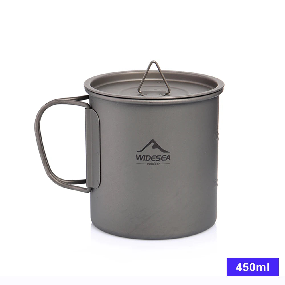 Camping Titanium Mug 0.6L