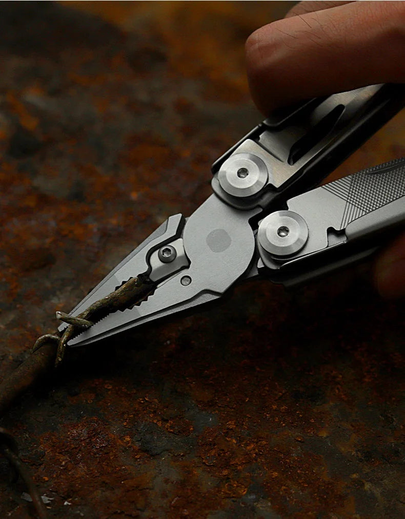 Folding Stainless-Steel Pliers Multitool