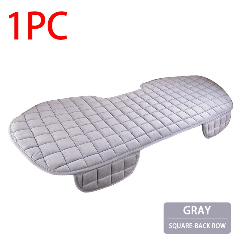 SEAMETAL Plush Car Seat Cover Anti Scratch Automotive Seat Protector Cushion Auto Front/Rear Seat Pad Universal for Sedan Suv