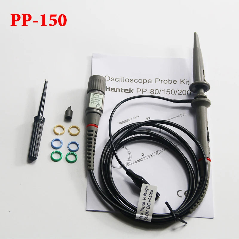 Sonda de osciloscopio Hantek serie PP, 60–250 MHz