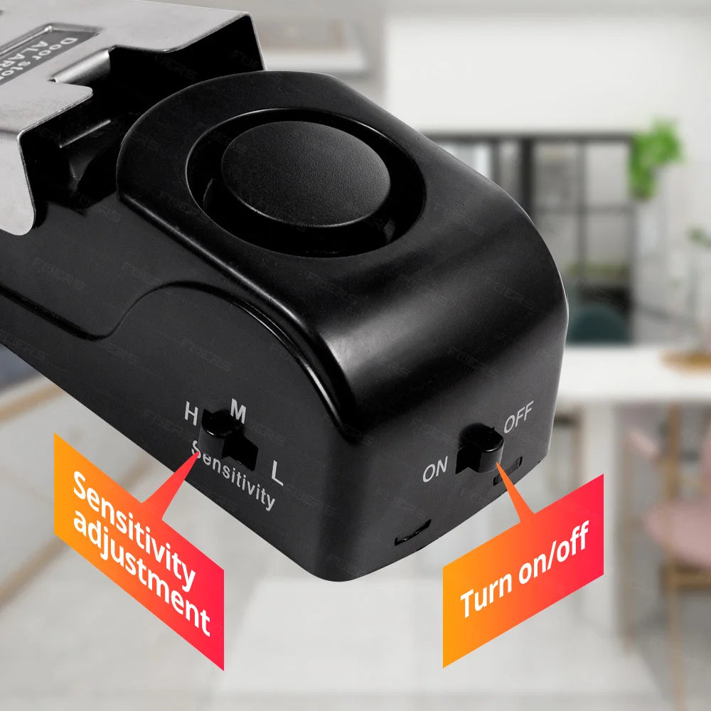 Gadget d'arrêt de porte à pression - 120 dB