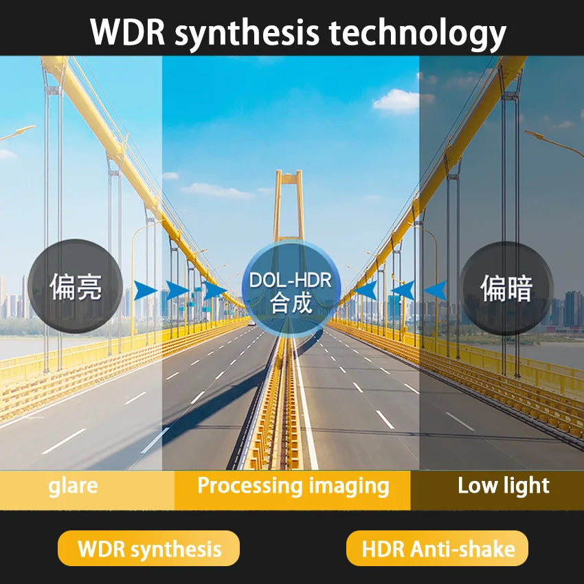 4K Hidden WiFi Dash Cam