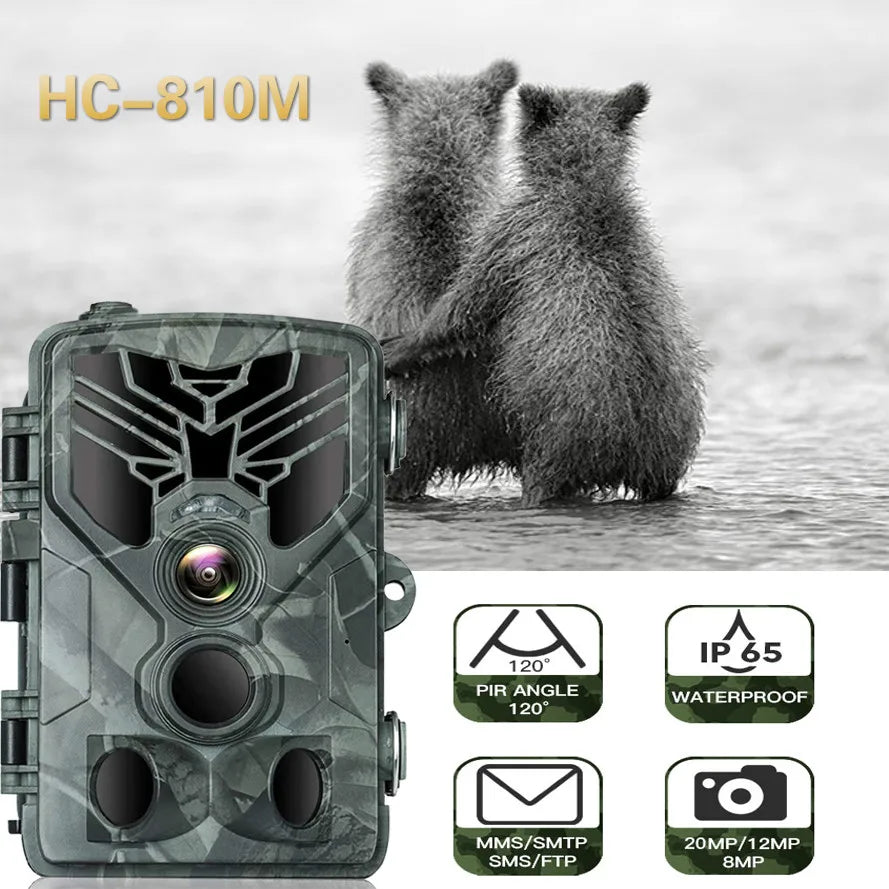 Suntekcam 20MP 1080P Trail Camera with 0.3s Trigger Time