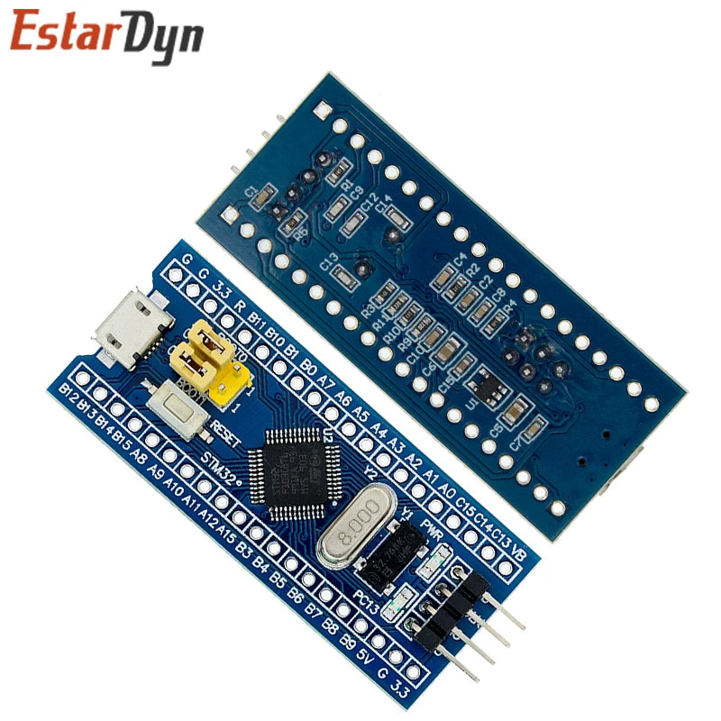 Možnosti vývojovej dosky STM32 a programátora ST-Link V2