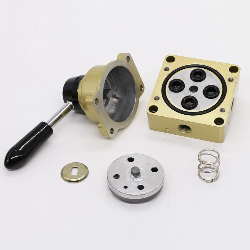 HV-Series Three-Position Four-Way Manual Air Valve