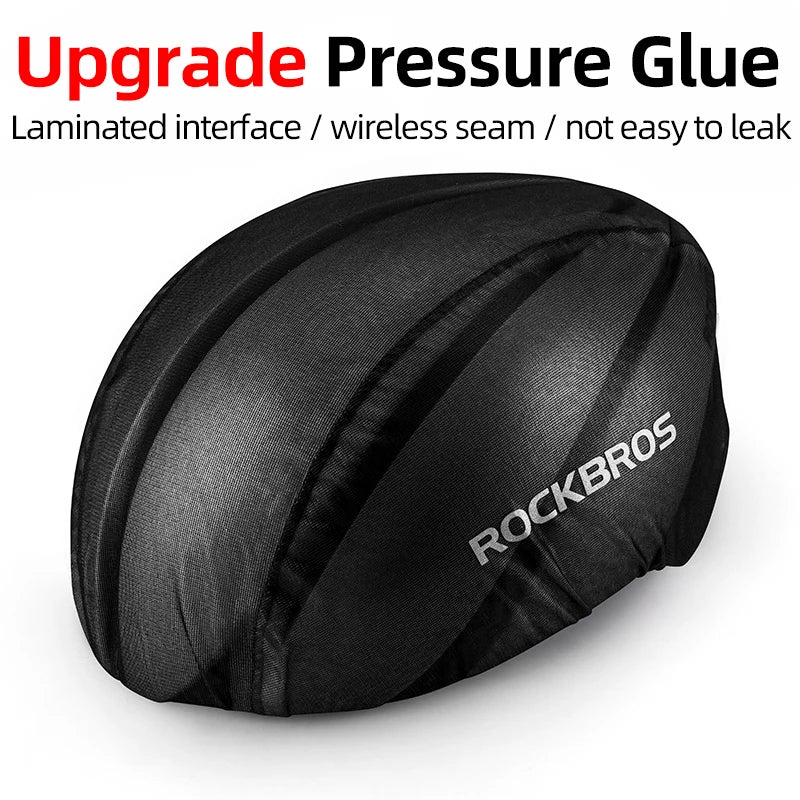 Capacete de bicicleta proteção contra chuva e vento