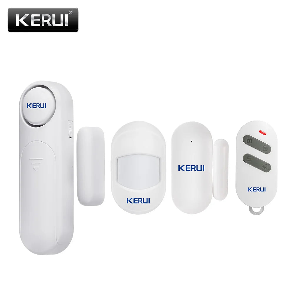 KERUI D121 Wireless Door Window Magnetic Sensor Alarm 120dB Anti-theft 300ft Remote Control Detectors Home Security Alarm System 