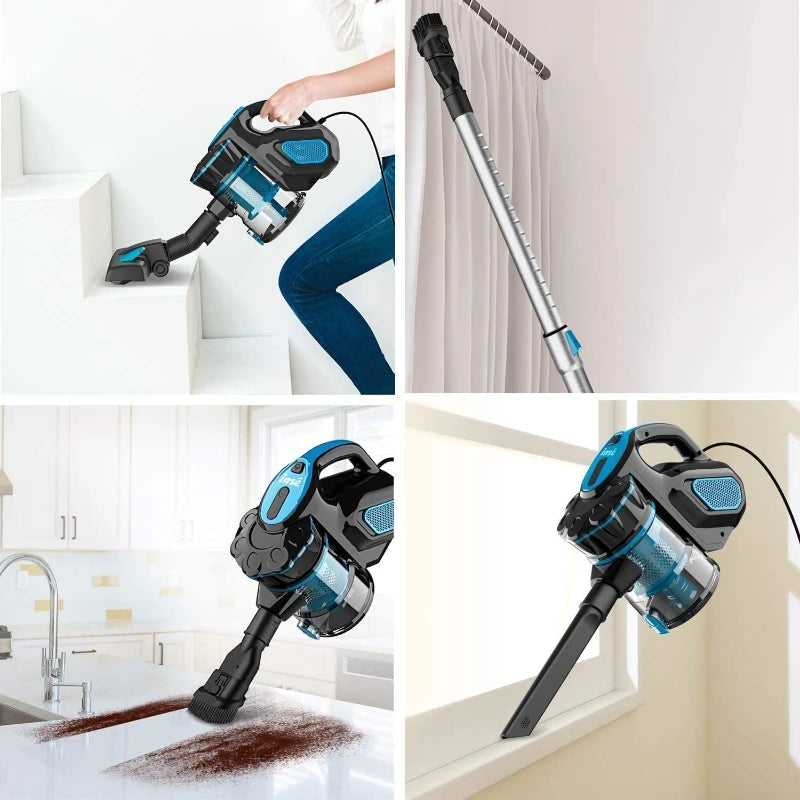 INSE I5 Corded Vacuum Cleaner with Powerful Suction
