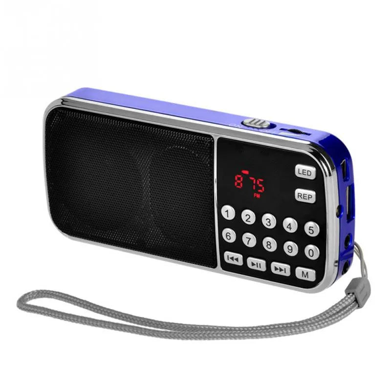 Přenosný MP3 a FM reproduktor se svítilnou