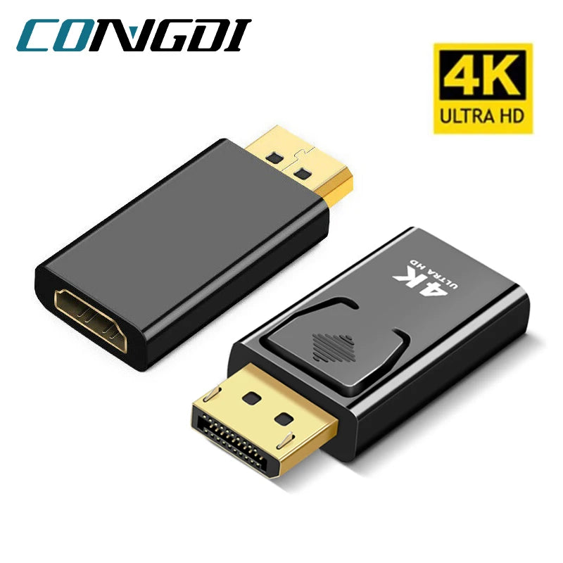 Adaptateur DisplayPort mâle vers HDMI femelle