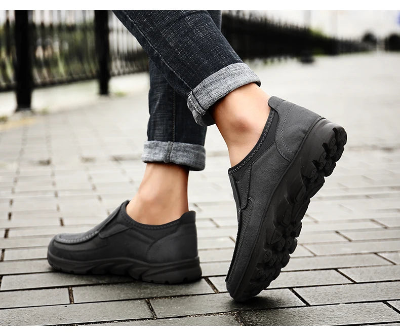 Men's Casual Breathable Slip-On Loafers