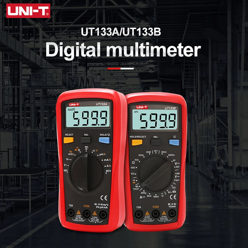 UNI-T UT133A/UT133B digital multimeter