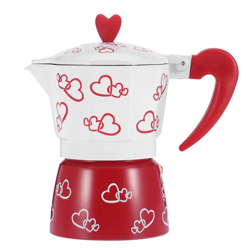 Aluminium Stovetop Coffee Pot, Small or Large