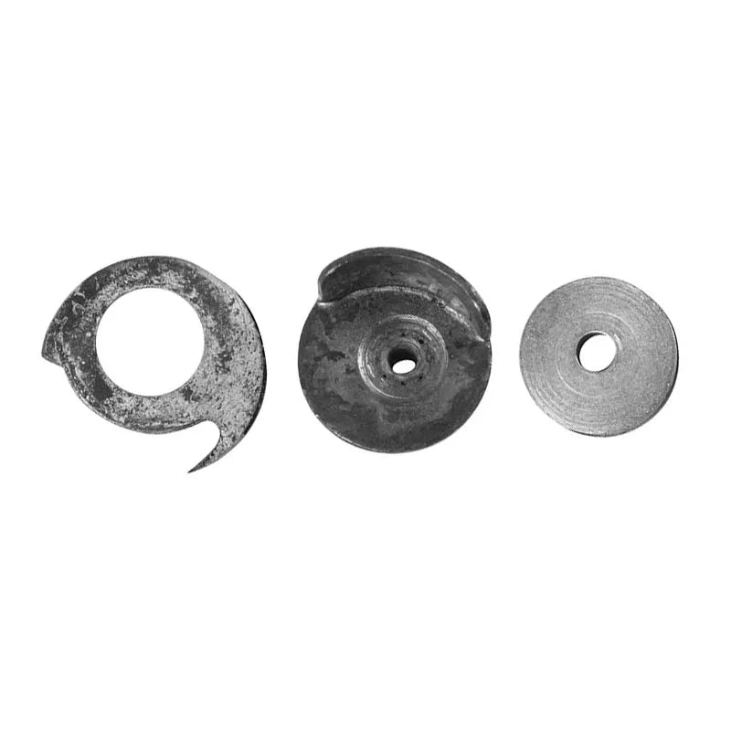 5 Set Hand-cranked Shoe Mending Machine Parts 5 Bobbin Cases 5 Bobbins 5 Chassis Spool Shuttle Bobbin Repair Sewing Accessories