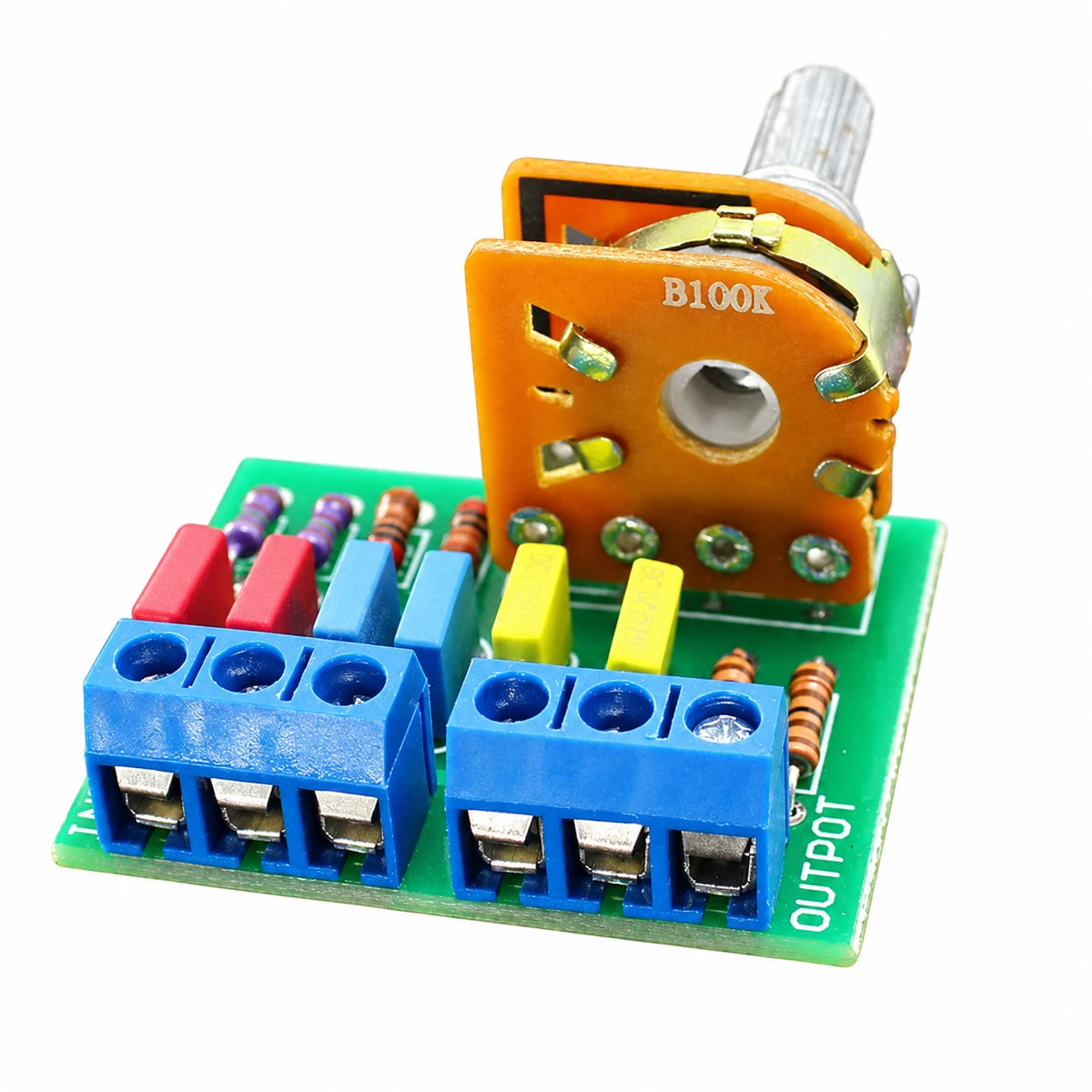 Potentiomètre audio passif de 100 kΩ, huit broches