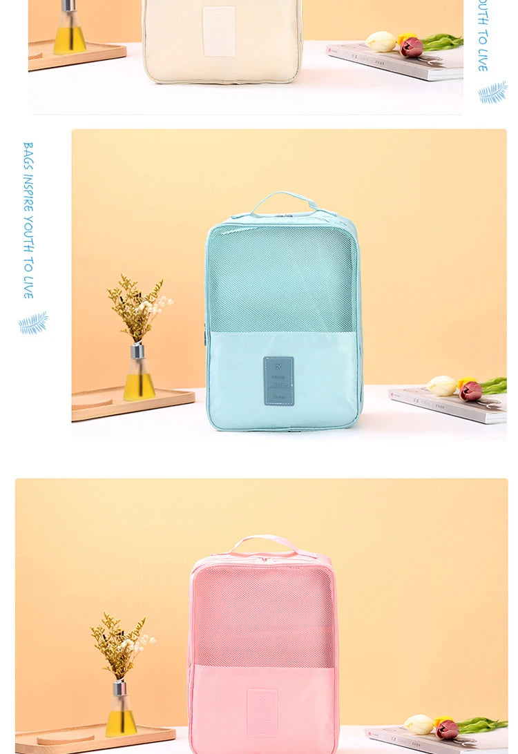 High Quality Portable Travel Shoe Bag Underwear Clothes Bags Shoe Organizer Storage Bag Multifunction Travel Accessories 