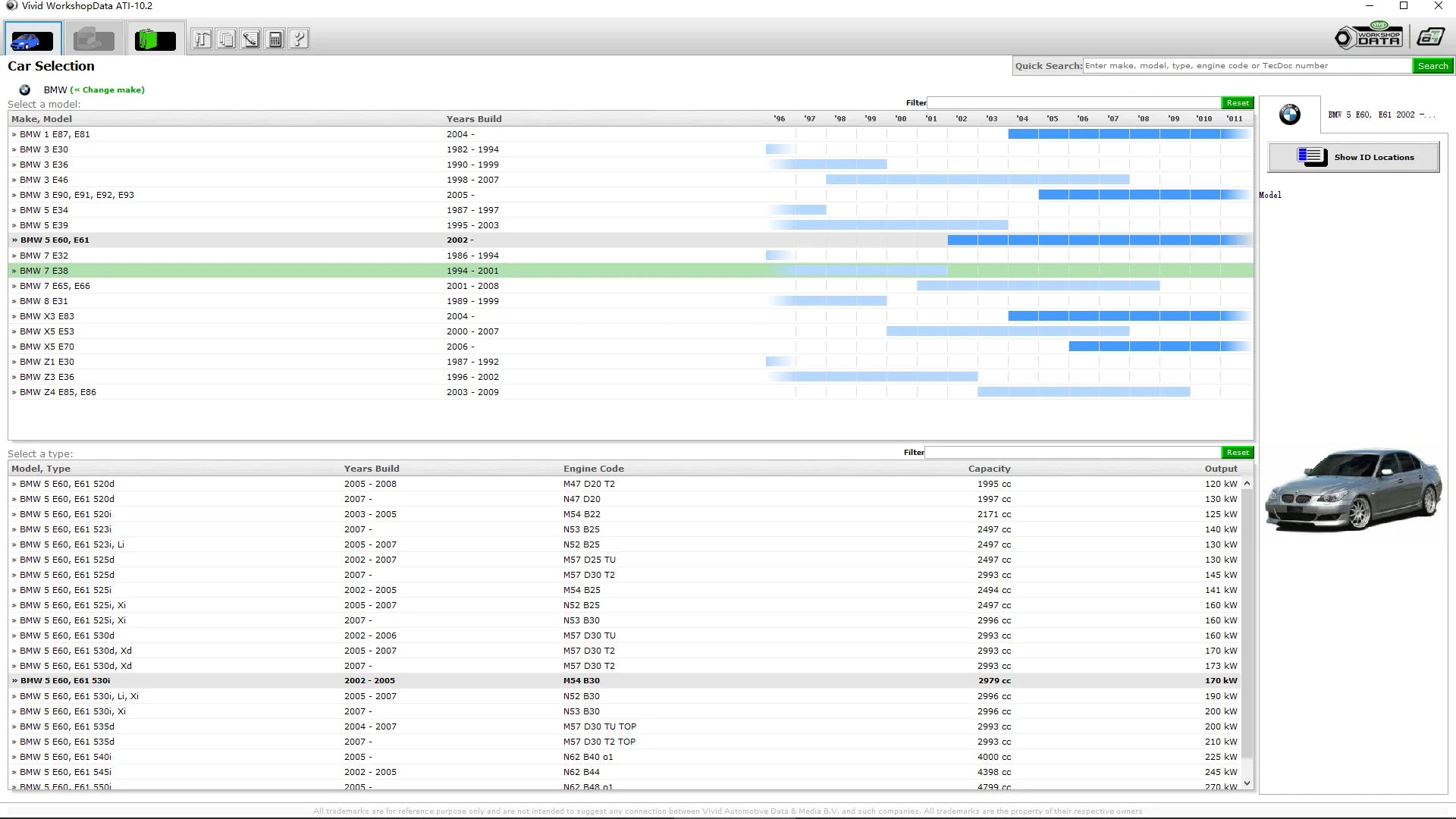 Vivid Data Autoteollisuuden Tekninen Tietokantaohjelmisto