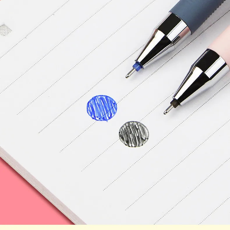 4+2+20 Pcs/Set Kawaii Erasable Gel Pens 0.35mm Waterproof  Blue/Black/Red Gel Ink Stationery School supplies for Office Student 