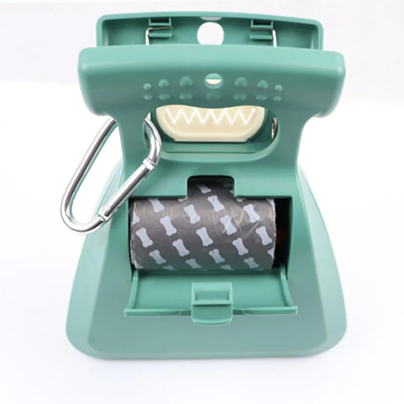 Dog Pet Travel Foldable Pooper Scooper With 1 Roll Decomposable bags Poop Scoop Clean Pick Up Excreta Cleaner 