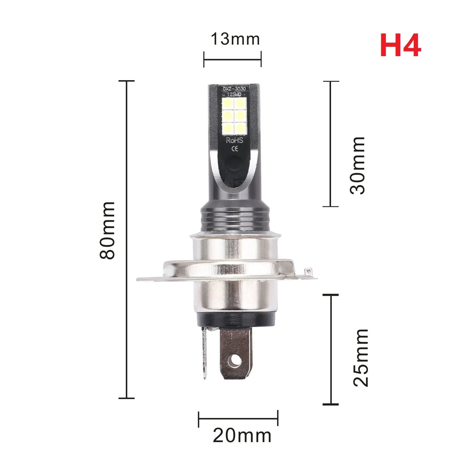 2Pcs H8 H11 LED Bulb H16 JP 9005 HB3 9006 HB4 Led Lamp Super Bright Car Fog Lights Day Driving Running Light 12V 24V 6000K White 