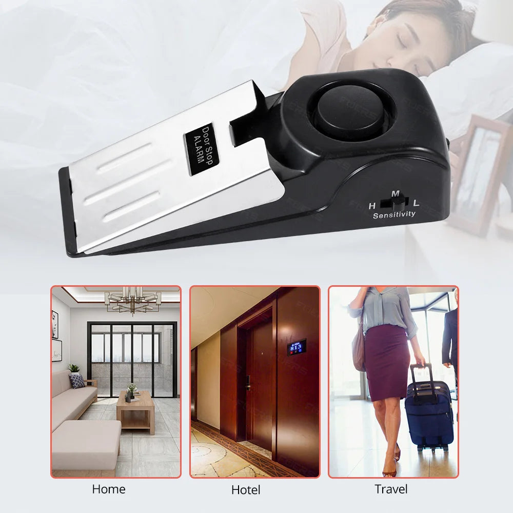 Gadget d'arrêt de porte à pression - 120 dB