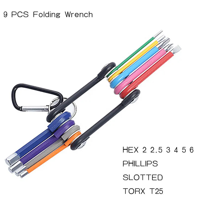 Hex and Torx Key Sets - Format Options