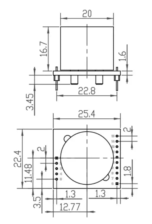 ZE07-CO Electrochemical Carbon Monoxide Module