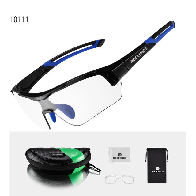Photochromic Cycling Sunglasses with UV400 Protection