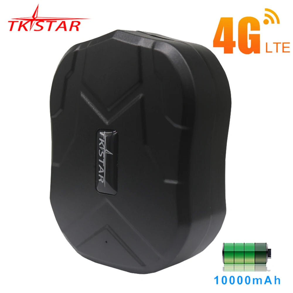 Car Tracker 4G GPS Tracker Car 10000mAh 4G TKSTAR TK905B GPS Locator Waterproof GPS Tracker Auto Magnet Free Web APP PK TK915 