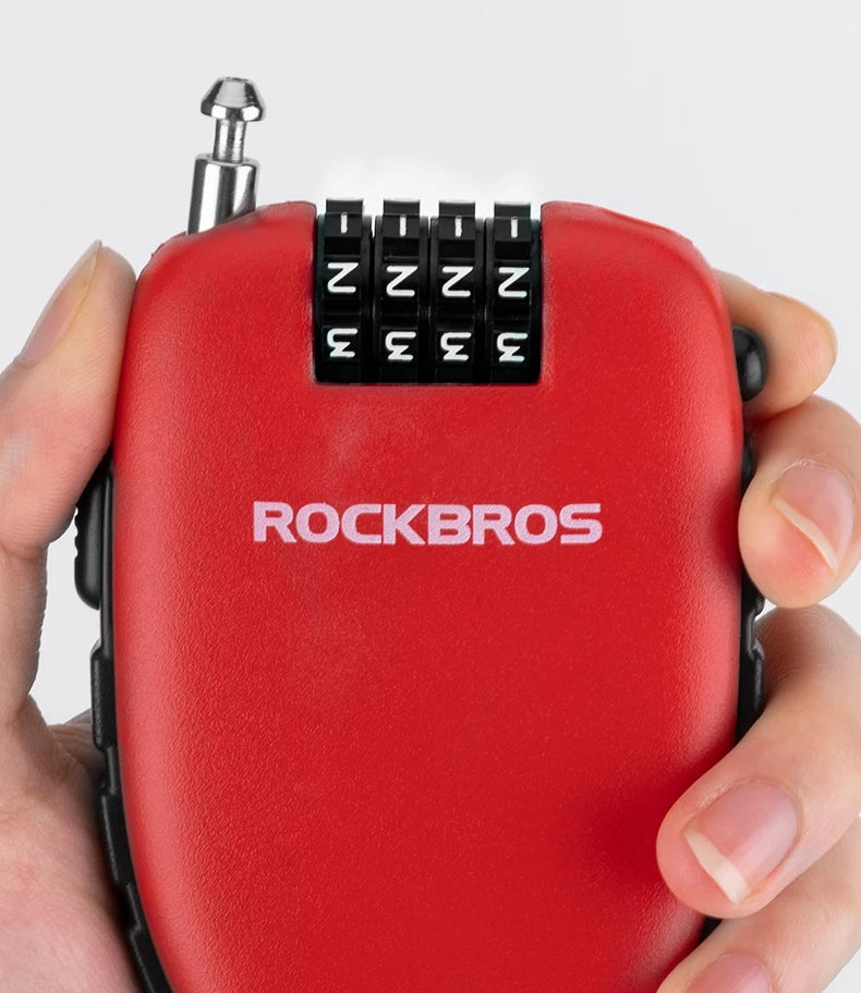 Steel Cable Password Lock for Bike and Helmet