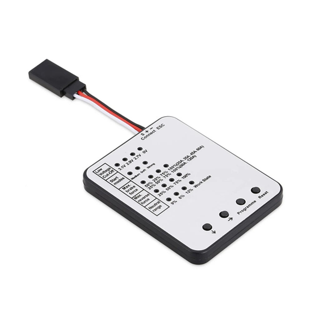 LED Programming Card for Compatible RC Car ESCs