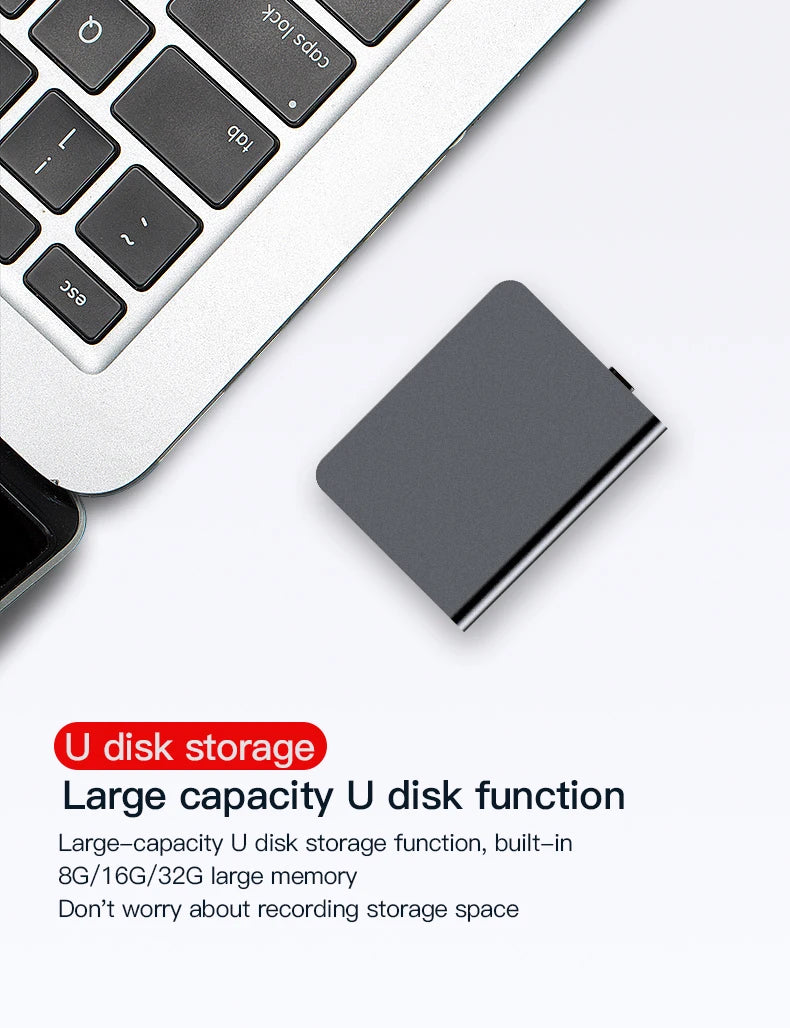 8/16/32GB Activated Mini Digitális Hangrögzítő Espia Kis Hangrögzítő Mikro Hang Dictaphone Titkos Hangrögzítő MP3 Lejátszó