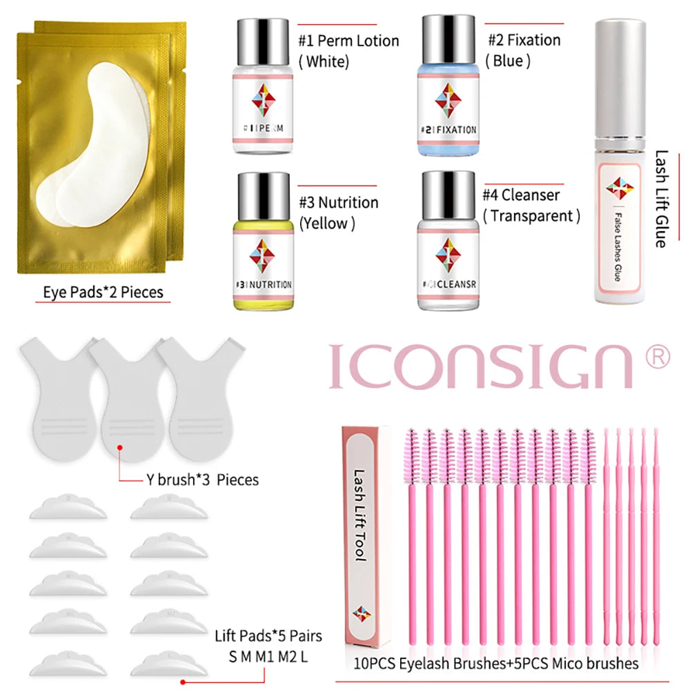 ICONSIGN Upgrade Version Lash Lift Kit