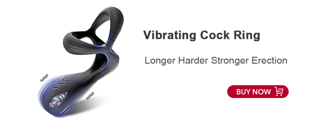 Titreşimli Penis Halkası Erkekler için Geciktirici Boşalma Seks Oyuncakları Çift Halkalar Yetişkinler için Penis Halkası Oyuncakları 18+