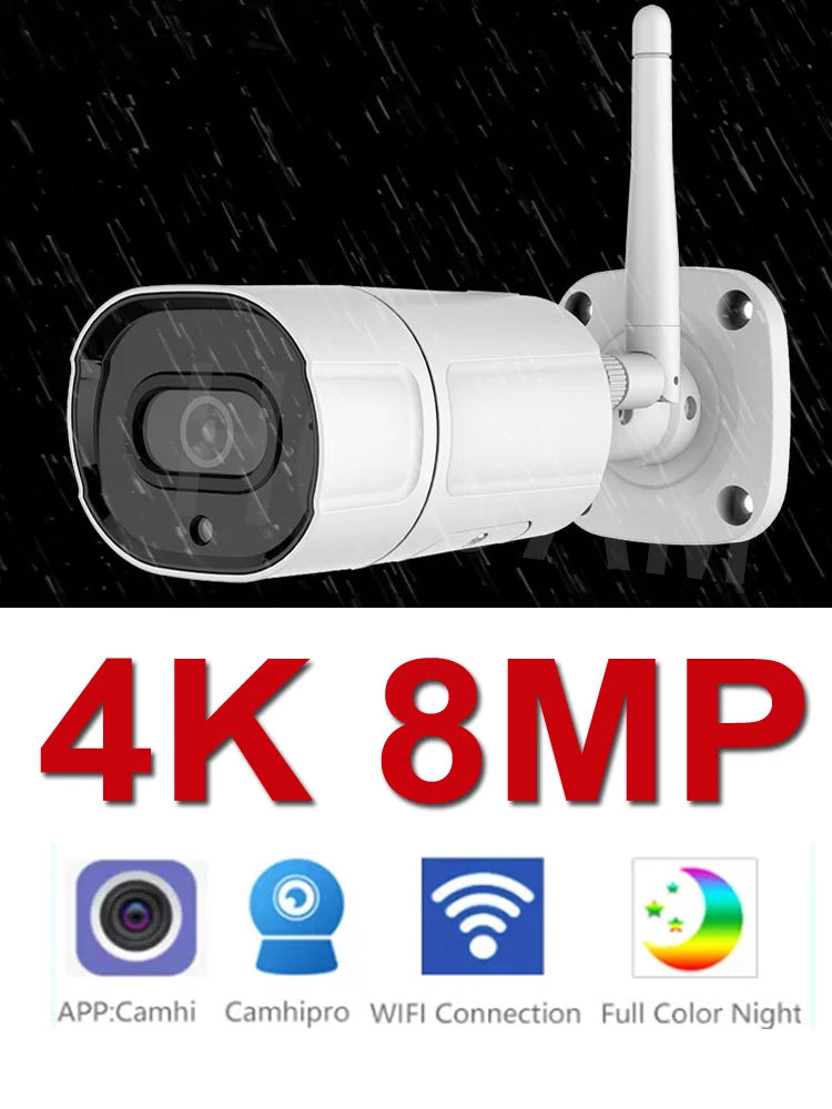 IMX415 4K WiFi IP Camera with 8MP Night Vision