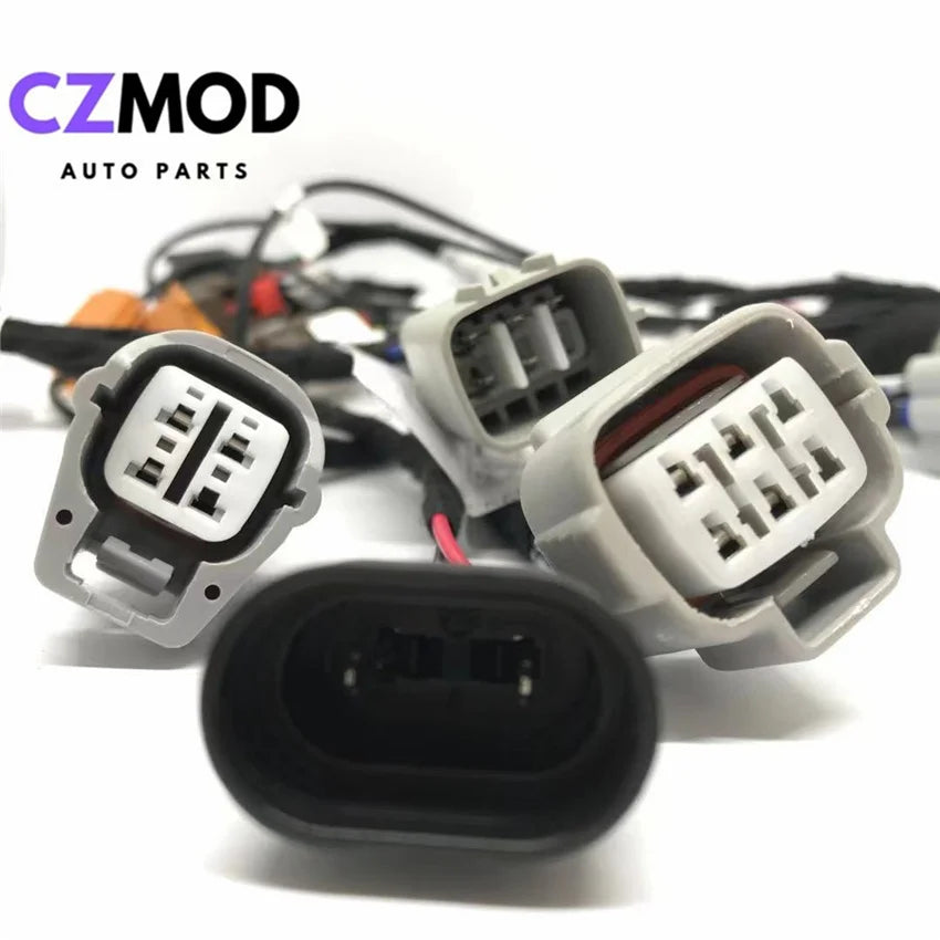 CZMOD Modification de phare de voiture Adaptateur de câblage spécial Fiche pour Toyota Corolla 2019-2021 Passage d’halogène à LED