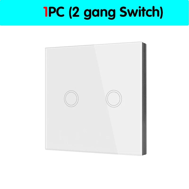 Wireless Wall Switch and Receiver - Gang Options