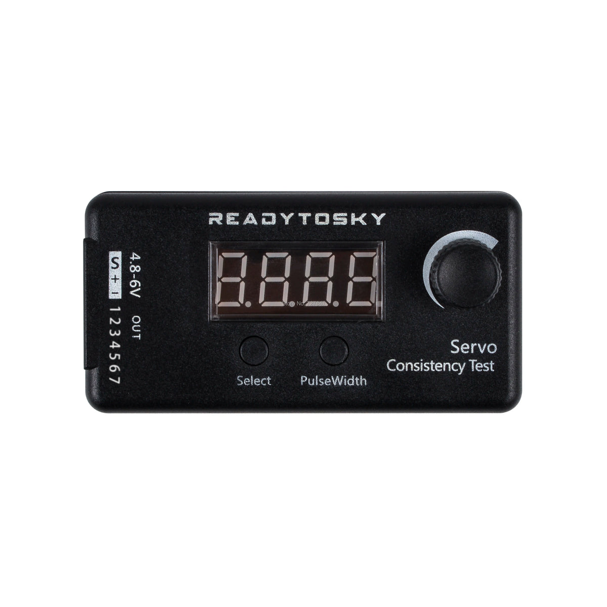 Digital RC Servo & ESC Tester, 4.8–6V with Pulse Display